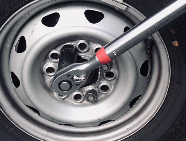 タイヤの取り付け